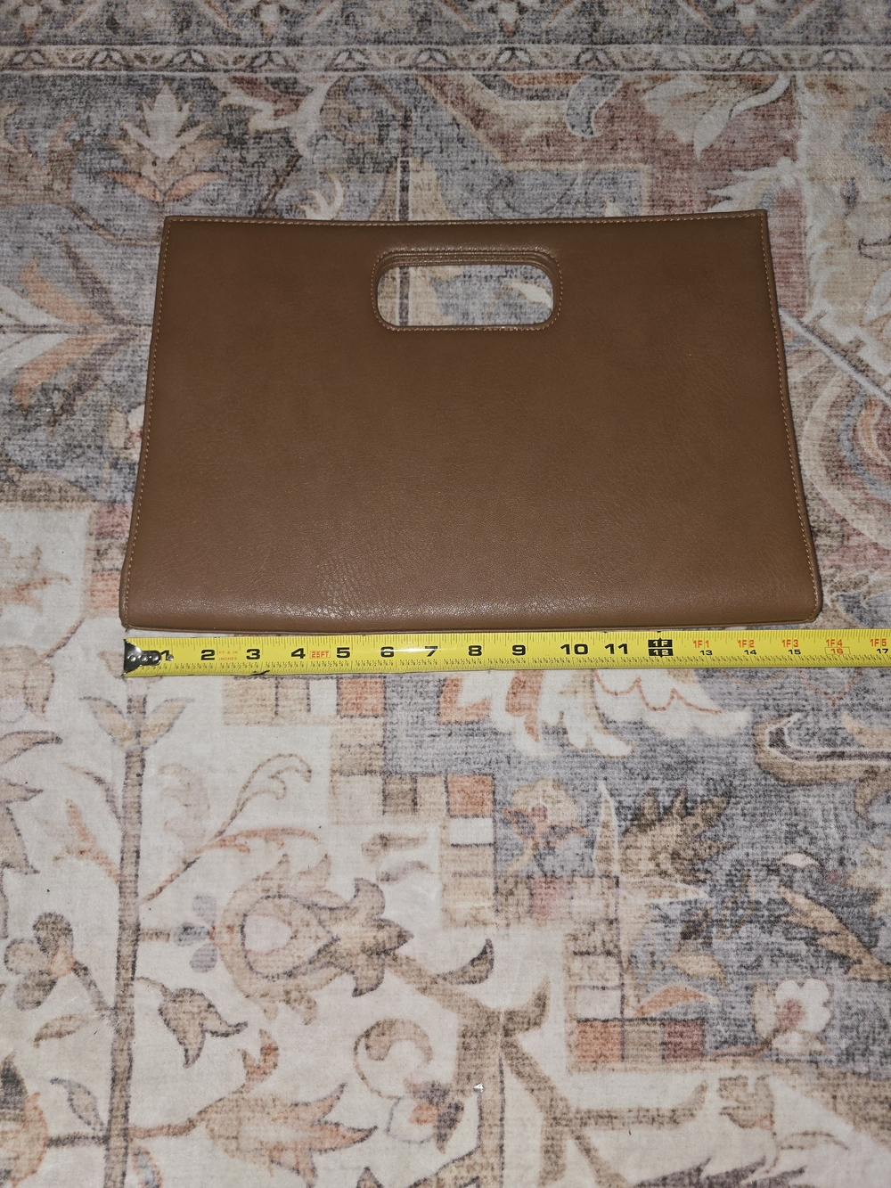 Versona Brown Clutch
